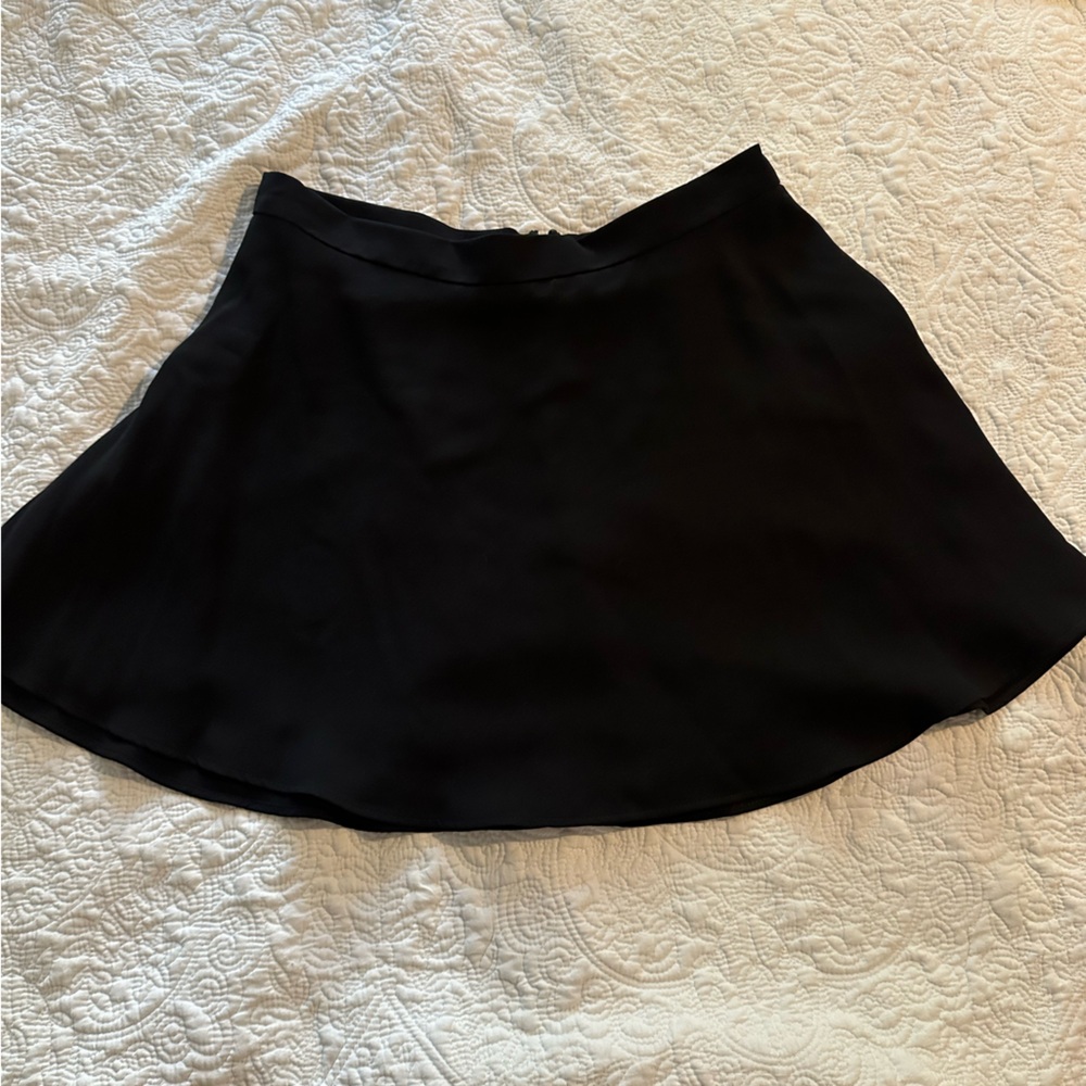 Express Black Skirt with Flared Silhouette
